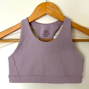 Athleta Girl racer back sports bra tank